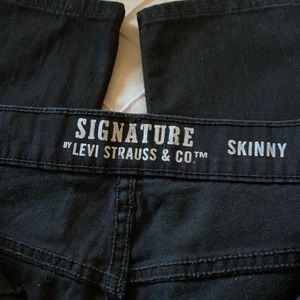 Signature by Lévi-Strauss and Co TM skinny jeans size W34  L30
